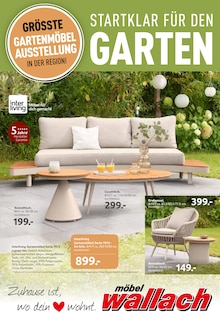 Aktueller Möbel Wallach Prospekt für Wienhausen (Klostergemeinde) und Ungebung, Seiten zum blättern Möbel Wallach Prospekt STARTKLAR FÜR DEN GARTEN mit Seiten in Wienhausen (Klostergemeinde) und Umgebung