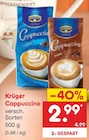 Cappuccino von Krüger im aktuellen Netto Marken-Discount Prospekt