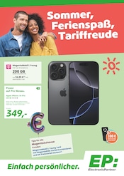 Aktueller EP: Elektromärkte Prospekt in Möringen und Umgebung, "Sommer, Ferienspaß, Tariffreude" mit 4 Seiten, 01.08.2025 - 31.08.2025
