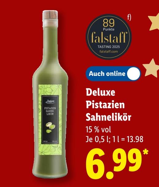 Deluxe Pistazien Sahnelikör