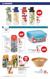 Prix et réduction Boîte Alimentaire Isotherme dans le prospectus Super U en cours Offre Boîte Alimentaire Isotherme dans le catalogue Super U du moment à la page 10