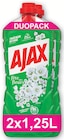 Nettoyant ménager - AJAX en promo chez U Express Nettoyant ménager - AJAX dans le catalogue U Express