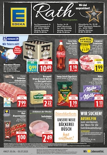 EDEKA Prospekt der Woche "Aktuelle Angebote" Seite 1, 30.06.2025 bis 05.07.2025 für Meerbusch Aktueller EDEKA Prospekt "Aktuelle Angebote" Seite 1 von 24 Seiten für Meerbusch