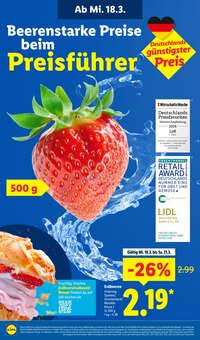 Obst im Lidl Prospekt "LIDL LOHNT SICH" mit 74 Seiten (Frankfurt (Main))