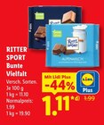 Bunte Vielfalt im Angebot bei Lidl in Ibbenbüren Bunte Vielfalt Angebote von Ritter Sport bei Lidl Ibbenbüren für 1,11 €