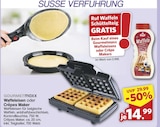 Waffeleisen oder Crêpes Maker bei famila Nordwest im Prospekt "" für 14,99 €