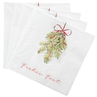 20 Servietten im weihnachtlichen Design im aktuellen Ernstings family Prospekt