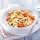Salade de mini farfalle au thon et tomates - Carrefour à Narbonne Salade de mini farfalle au thon et tomates en promo chez Carrefour Narbonne à 7,50 €