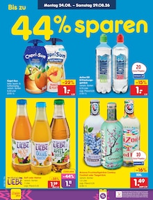 Wasser im Netto Marken-Discount Prospekt "Aktuelle Angebote" mit 72 Seiten (Cottbus)