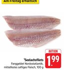 Aktuelles Seelachsfilets Angebot bei E center in Darmstadt ab 1,99 €