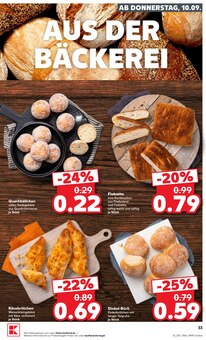 Quarkbällchen Angebot im Kaufland Prospekt, gültig von 07.09.2026 bis 09.09.2026 Quarkbällchen Angebot im aktuellen Kaufland Prospekt auf Seite 42