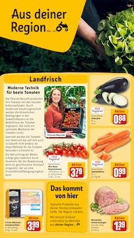 Tomaten im REWE Prospekt "Dein Markt" mit 30 Seiten (Krefeld)