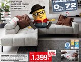 Aktuelles Polstergarnitur Angebot bei Opti-Wohnwelt in Pforzheim ab 1.399,00 €