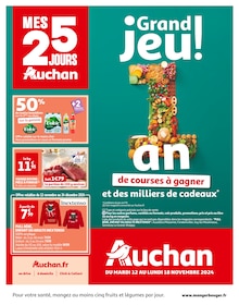 Prospectus Auchan Hypermarché en cours, "MES 25 JOURS AUCHAN", page 1 sur 32