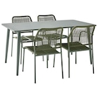 Promo Ensemble de repas "Federico" ECLOZ à 249,00 € dans le catalogue Jardiland à Bois-Herpin