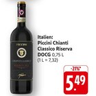 Chianti Classico Riserva DOCG im Angebot bei EDEKA in Koblenz Chianti Classico Riserva DOCG Angebote von Piccini bei EDEKA Koblenz für 5,49 €