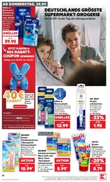 Elektrische Zahnbuerste im Kaufland Prospekt Elektrische Zahnbuerste im Kaufland Prospekt "Hier bin ich richtig" auf Seite 38