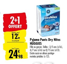 Carrefour Gometz-le-Châtel - Pyjama Pants Dry Nites Promo Pyjama Pants Dry Nites dans le catalogue Carrefour "Pâques pour les petits et grands enfants" à Gometz-le-Châtel