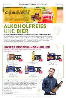 Bier im Hieber Prospekt "Aktuelle Angebote" mit 24 Seiten (Lörrach)