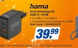 Schnellladegerät USB-C im Angebot bei expert in Unna Schnellladegerät USB-C Angebote von hama bei expert Unna für 39,99 €