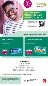 Aktueller mea - meine apotheke Prospekt "Unsere Juni-Angebote" für Düsseldorf Aktueller mea - meine apotheke Prospekt für Düsseldorf mit Seiten
