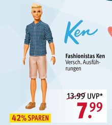 Fashionistas Ken bei Rossmann in Bielefeld Fashionistas Ken im Angebot bei Rossmann Bielefeld für 7,99 €