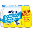 Lait sans lactose "Format Familial" - CANDIA en promo chez Carrefour Versailles à 7,94 €
