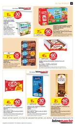 Prix et réduction Crème Chocolat dans le prospectus Intermarché Super en cours Offre Crème Chocolat dans le catalogue Intermarché Super du moment à la page 29
