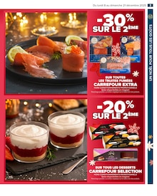 Promotion Dessert dans le prospectus Carrefour Market, valable du 08/12/2025 au 21/12/2025 Promo Dessert dans le catalogue Carrefour Market du moment à la page 5