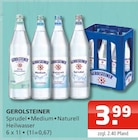 Sprudel Angebote von Gerolsteiner bei Getränke Oase Lünen für 3,99 €