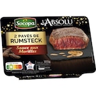 2 Pavés de Rumsteck SOCOPA - Carrefour Market 2 Pavés de Rumsteck SOCOPA à 7,95 € dans le catalogue Carrefour Market
