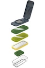 Promo Accessoire de cuisine Joseph Joseph Multi-Prep Compact 4-en-1 Set pour hacher raper et trancher à 29,99 € dans le catalogue Darty à Saint-Maur