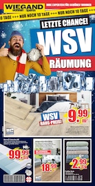 wohnen & sparen Wiegand Möbel & Einrichtung Prospekt der aktuellen Woche mit 10 Seiten, gültig von 31.01.2026 bis 28.02.2026, in Hünfeld und Umgebung Aktueller wohnen & sparen Wiegand Möbel & Einrichtung Prospekt in Hünfeld und Umgebung, "LETZTE CHANCE. WSV RÄUMUNG." mit 10 Seiten, 31.01.2026 - 28.02.2026