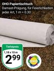 Papiertischtuch im Angebot bei GLOBUS in Siegen Papiertischtuch Angebote von OHO bei GLOBUS Siegen für 2,99 €