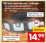 LED Solar Gartenleuchte Angebote bei Netto Marken-Discount Singen für 14,99 €