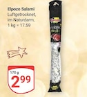 Salami von Elpozo für 2,99 € bei GLOBUS im Angebot Salami von Elpozo im aktuellen GLOBUS Prospekt