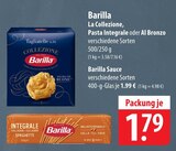 La Collezione, Pasta Integrale oder Al Bronzo Angebote von Barilla bei famila Nordost Langenhagen für 1,79 €