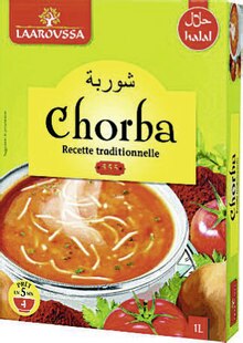 Géant Casino La Patte d'Oie - Soupe Chorba Halal Promo Soupe Chorba Halal dans le catalogue Géant Casino Saveurs du Ramadan à La Patte d'Oie