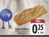 Baguette Brötchen Angebote bei E center Erlangen für 0,25 €