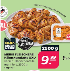 Hähnchenplatte XXL