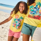 La Halle Orchies - Promo T-shirt manches courtes coton Stitch jaune fille Promo T-shirt manches courtes coton Stitch jaune fille à 5,99 € dans le catalogue La Halle à Orchies