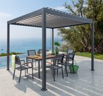 Pergola bioclimatique manuel Caly 3 x 3 m en promo chez Mr.Bricolage Saintes à 990,00 €