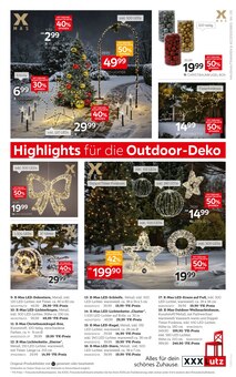 Weihnachtsdeko im aktuellen XXXLutz Prospekt (Wolfsburg) Weihnachtsdeko im XXXLutz Prospekt "Weihnachtswelten" mit 26 Seiten (Wolfsburg)
