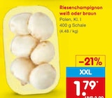 Riesenchampignon weiß oder braun im Angebot bei Netto Marken-Discount in Karlsruhe Riesenchampignon weiß oder braun Angebote bei Netto Marken-Discount Karlsruhe für 1,79 €