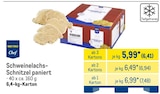 Aktuelle Schnitzel Angebote bei METRO in Leipzig Aktuelles Schweinelachs-Schnitzel paniert Angebot bei METRO in Leipzig ab 6,41 €