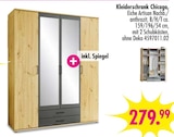 Kleiderschrank Chicago Angebote bei SB Möbel Boss Lehrte für 279,99 €