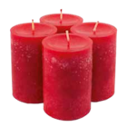 Trendkerzen 4 Stück im Set Angebote von SAFE CANDLE bei Pflanzen Kölle Waiblingen für 9,99 €