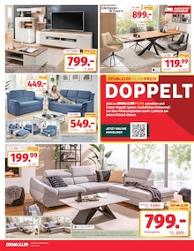 Sofa im Segmüller Prospekt "Zum Glück gibt’s SEGMÜLLER - Glück ist, wenn Qualität auch Spass macht." mit 6 Seiten (Heidelberg)