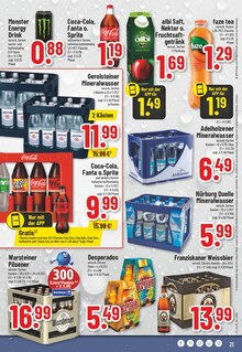Coca Cola im aktuellen E center Prospekt (Euskirchen) Coca Cola im E center Prospekt "Aktuelle Angebote" mit 30 Seiten (Euskirchen)