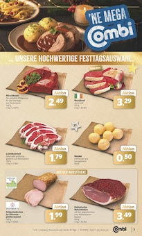 Roastbeef im combi Prospekt "Markt - Angebote" mit 36 Seiten (Bielefeld)